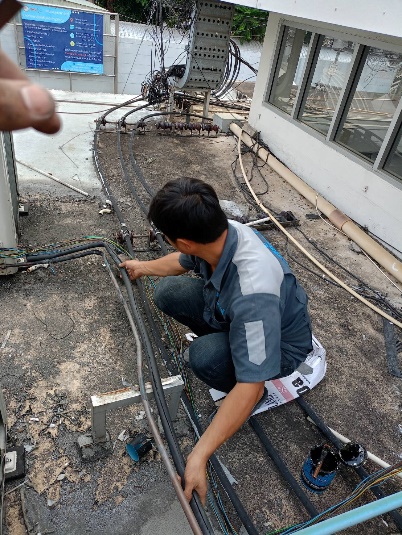 ซ่อมแซมเครื่องปรับอากาศภายในมหาวิทยาลัย จำนวน 21 ตัว